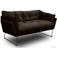 Диван Brioli Анико двухместный (V12/коричневый)