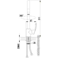 Смеситель Lemark plus STRIKE LM1105C