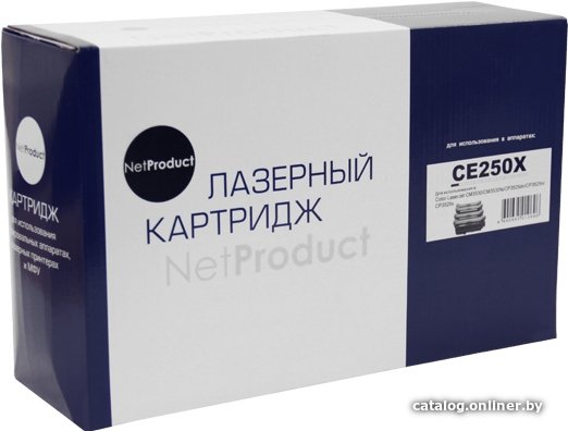 Картридж NetProduct N-CE250X (аналог HP CE250X)