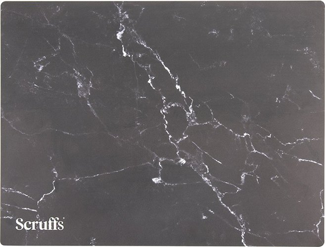 

Коврик под миску Scruffs Placemat 825377 (черный/белый)