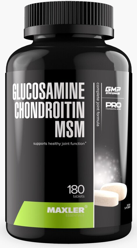 БАД Maxler Glucosamine Chondroitin MSM (180 таблеток)