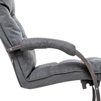 Кресло-качалка Импэкс Leset Монако (венге текстура/малмо 95)