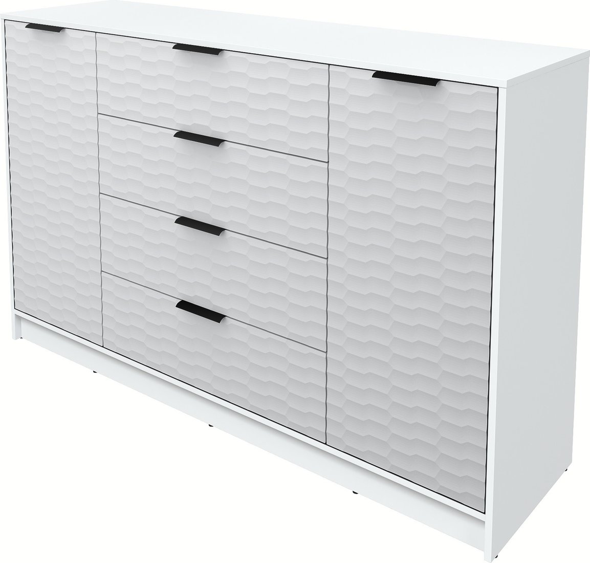 

Тумба Интерлиния Концепт Зодиак КТ-Т160 (белый платинум/грей)