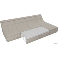 Модульный диван Лига диванов Холидей люкс 105576 (корфу 02, светло-серый)
