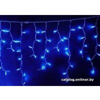 Гирлянда бахрома LuMax LED-ICL-115L-240V (синий) в Гродно