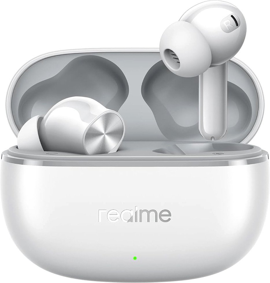 Наушники Realme Buds T200 Lite (светло-серый)