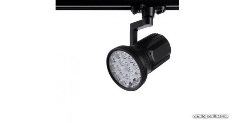 Трековый светильник Arte Lamp Pianta A6118PL-1BK