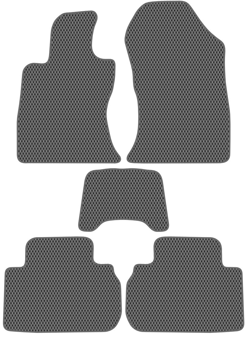 

Комплект ковриков для авто Alicosta Subaru Forester (suv / S5) 2018 - Н.В. (серый, ромб)