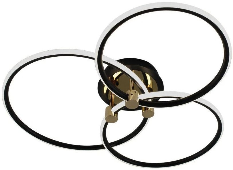 

Припотолочная люстра Estares Lune 70W 3R-APP-600x480x130-BLACK/GOLD/WHITE-220-IP20