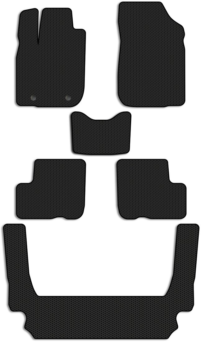 

Комплект ковриков для авто Alicosta Лада Ларгус I (Универсал 7 мест / R90) +3 ряд 2012 - 2021