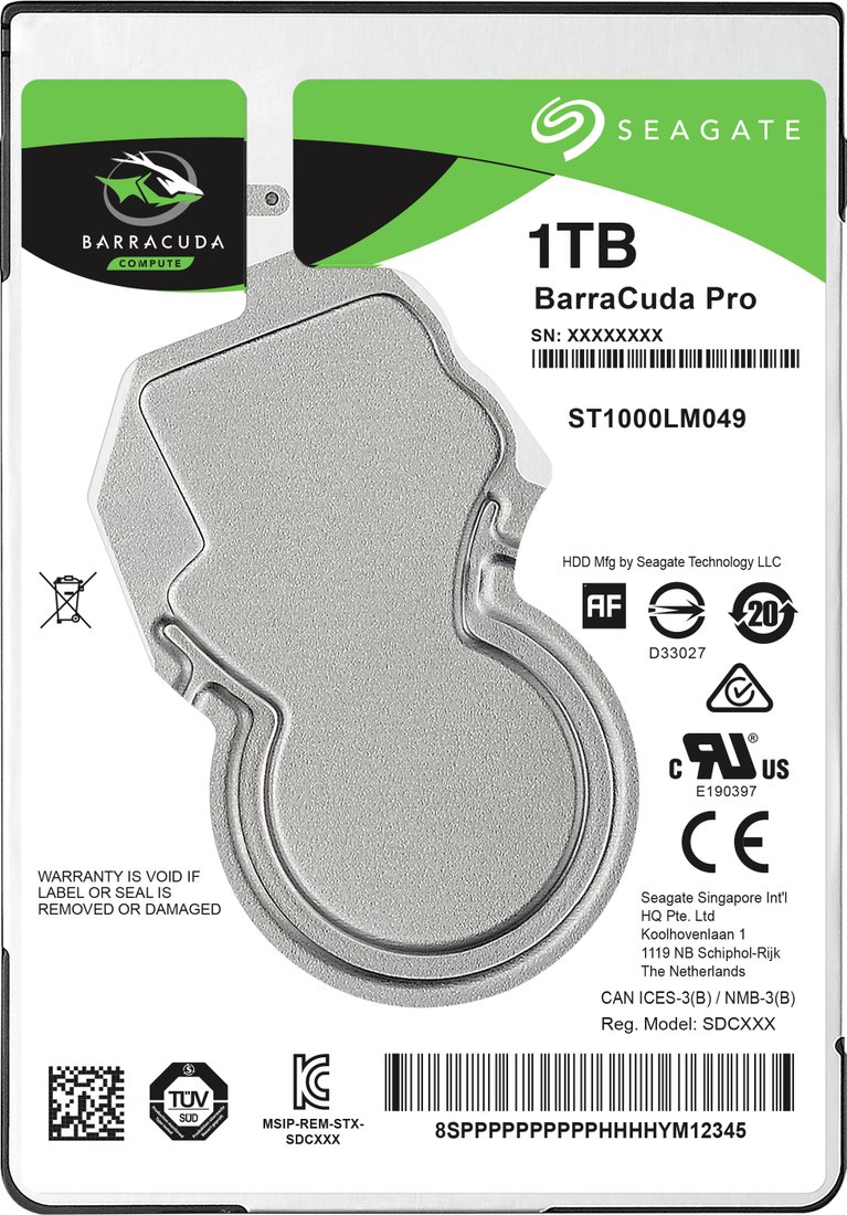 

Жесткий диск Seagate Barracuda Pro 1TB ST1000LM049