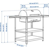 Гриль Ikea Гриллскэр 994.952.24