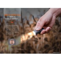 Фонарь Fenix E03R EDC V2.0 (серый)