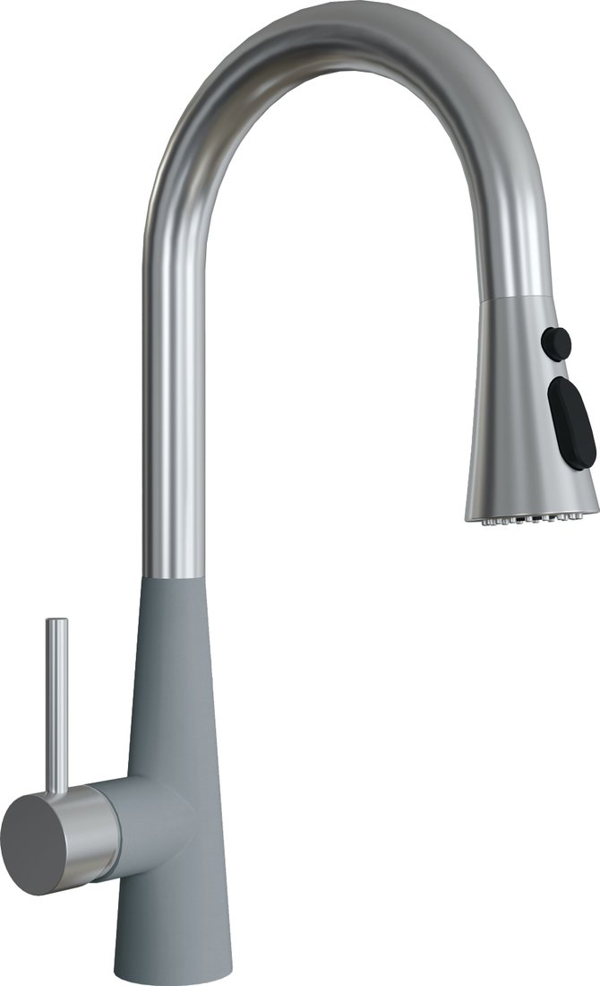 

Смеситель Florentina Вита Pro (шелк серый)