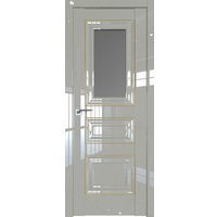 Межкомнатная дверь ProfilDoors 26L L 80х200 (галька люкс золото люкс, стекло графит)