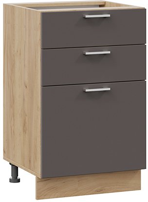 

Шкаф напольный Трия Габриэлла 1Н5Я3 (дуб крафт золотой/муссон)