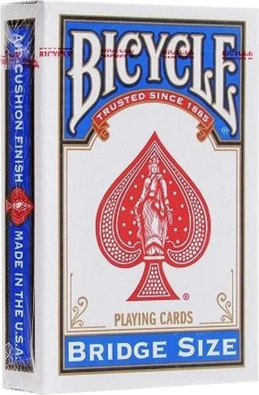 

Игральные карты Bicycle Карты игральные Bicycle Bridge Size (синяя рубашка)