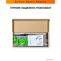 Турник Absolute Champion Aktiv Maх (черный/салатовый)