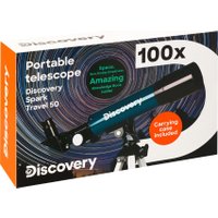 Телескоп Levenhuk Discovery Spark Travel 50 с книгой