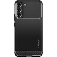 Чехол для телефона Spigen Rugged Armor для Galaxy S22 ACS03986 (черный)