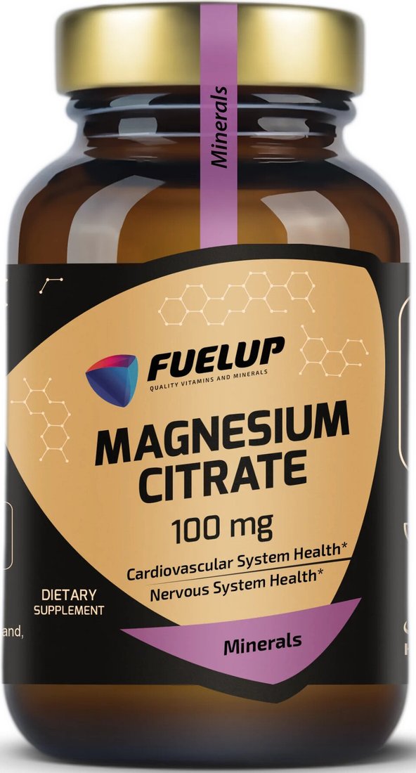 БАД FuelUp Magnesium Citrate 100 мг (60 veg капсул)