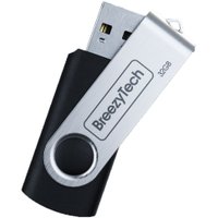 USB Flash BreezyTech U006 32GB (черный)