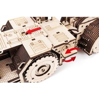 Сборная модель Eco-Wood-Art Погрузочно-доставочная машина МоАЗ-4075