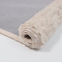 Ковер для жилой комнаты AksHome Geometry Faux Fur (120x170)