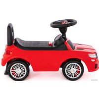 Каталка Полесье SuperCar №6 со звуковым сигналом 84590 (красный)