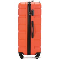 Чемодан-спиннер Wittchen Groove Line II 78 см (оранжевый)
