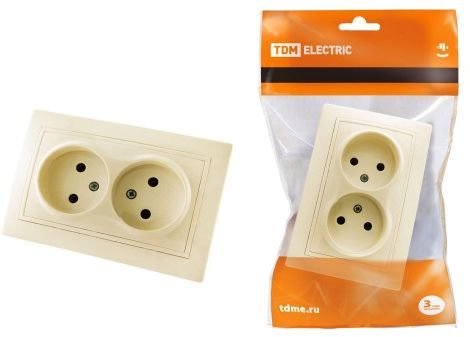 

Розетка TDM Electric Таймыр SQ1814-0113 (слоновая кость)