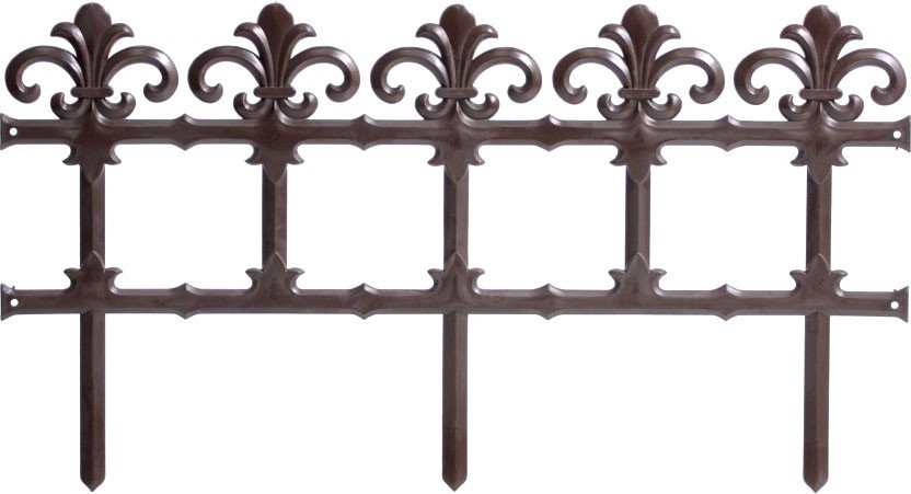 

Бордюр садовый Prosperplast Garden Art IPLB-R222 (коричневый)