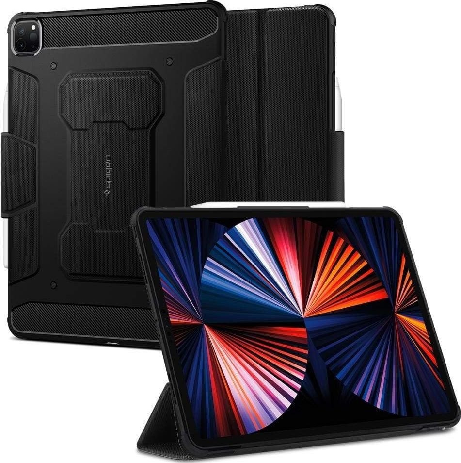 

Чехол для планшета Spigen Rugged Armor Pro для iPad Pro 12.9 (2021) (черный)
