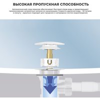 Сифон Wellsee Useful Extras 231912000 (белый/глянцевый белый)