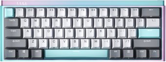Durgod K330w Plus Ice Cream (Gateron CAP V2 Crystal Silent Red)