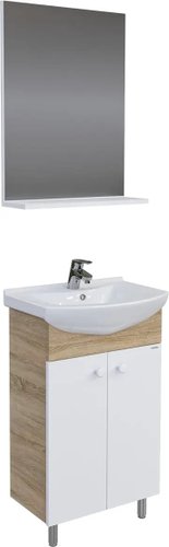 Grossman Комплект мебели для ванной Эко-60 106052-2 (комбинированный)