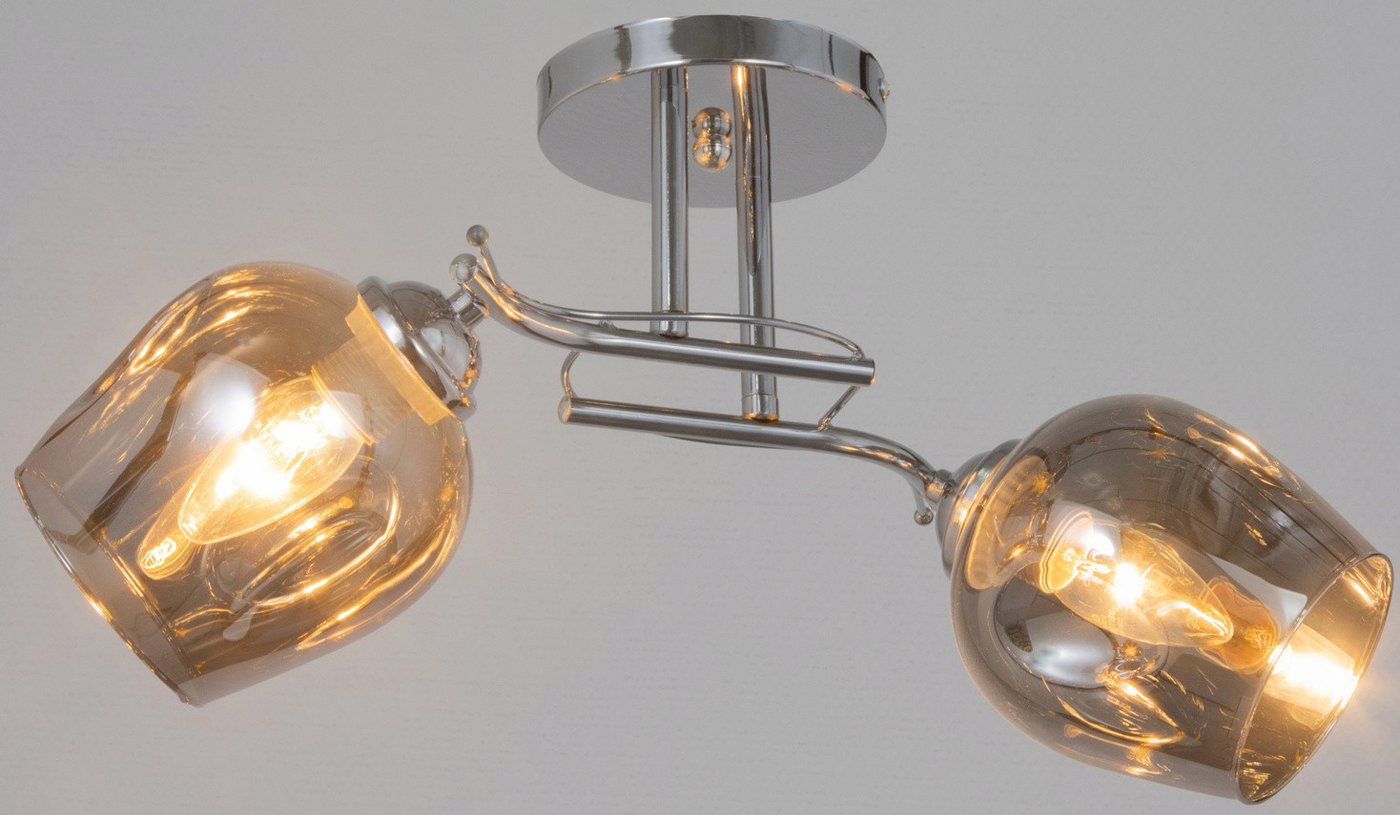 

Люстра средней высоты BayerLux Муза 10666502 (хром)