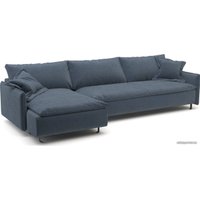 Угловой диван Савлуков-Мебель Next 210029 (синий)
