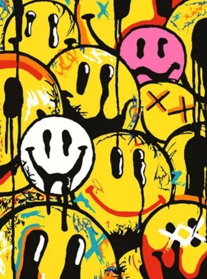 

Картина по номерам PaintLine Смайлики желтые PL-00269