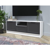 Тумба Интерлиния ТВ Концепт Тренд КТ-ТВ3-50 (белый платинум/пепел)