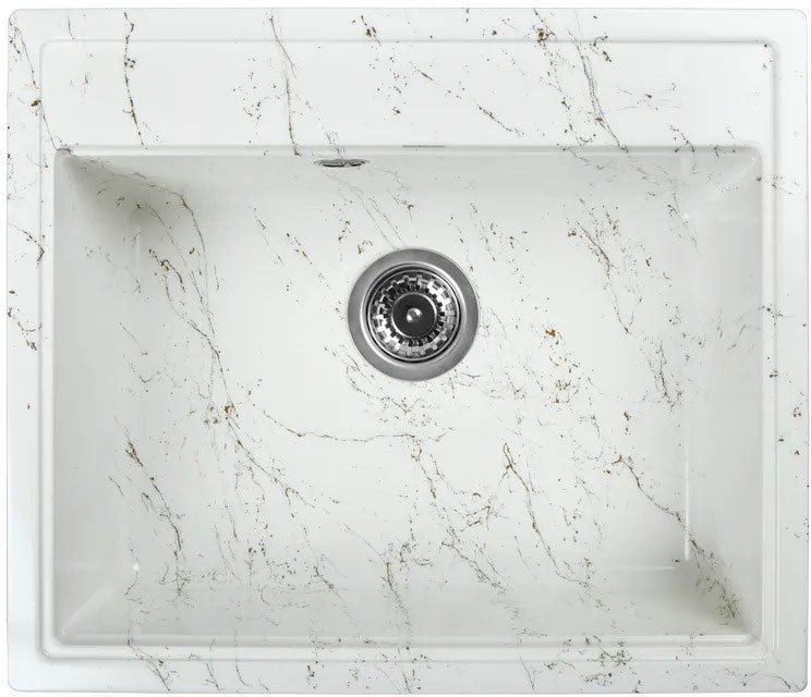 

Кухонная мойка Wisent WA12-13 (с сифоном GER013)