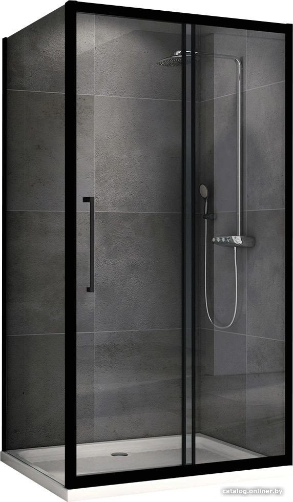 Душевой уголок Abber Schwarzer Diamant AG30100BH-S75B