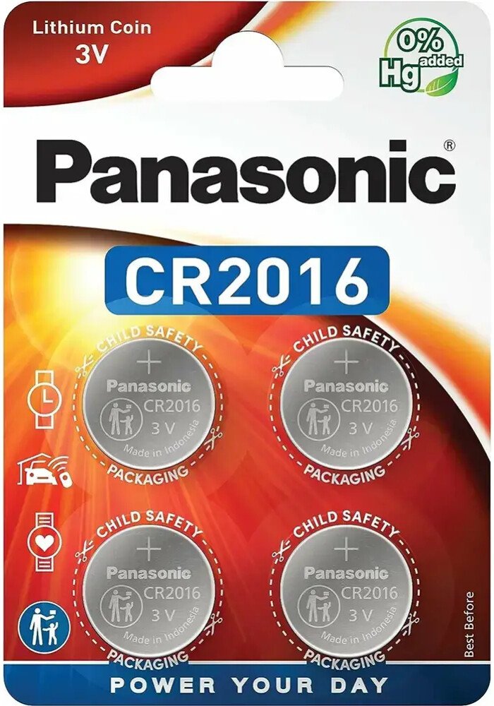 

Батарейка Panasonic CR2016 CR-2016EL/4B (4 шт)