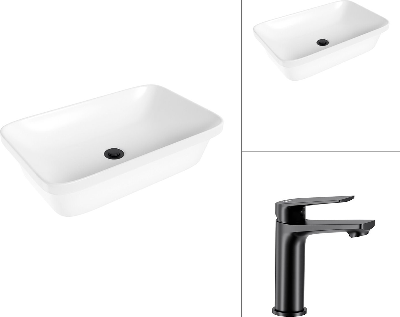 

Умывальник Lauter 21370 + Sky 21СК533BS