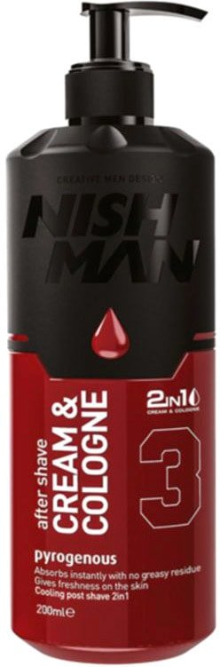 

Крем после бритья Nishman 03 After Shave Cream Cologne Pyrogeneous 2 in 1 (200 мл)