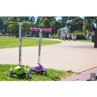 Трехколесный самокат Globber RT My Free Titanium (неоновый розовый)