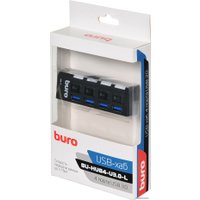 USB-хаб Buro BU-HUB4-U3.0-L