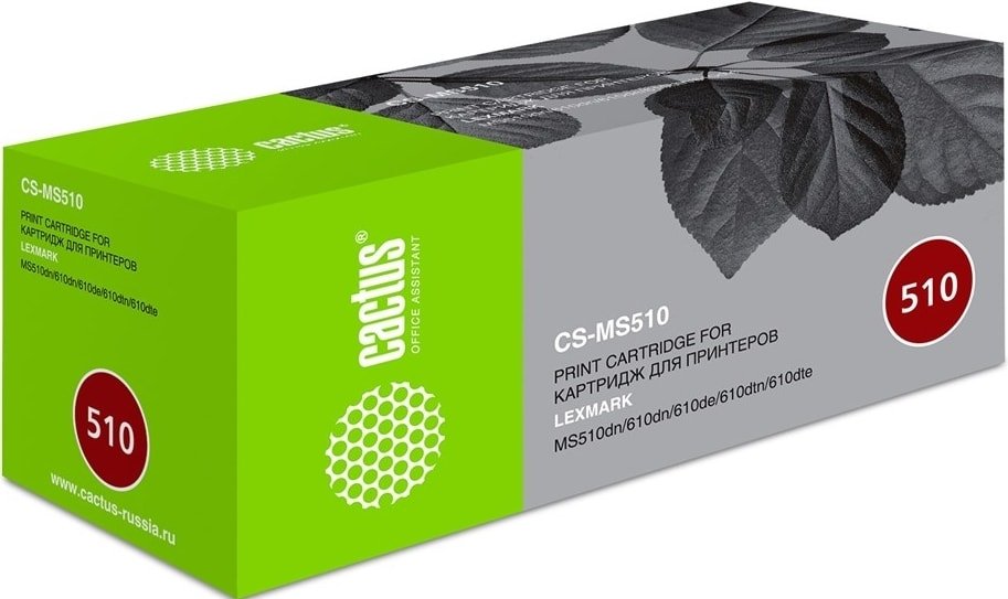 

Тонер CACTUS CS-MS510 (аналог Lexmark MS510)