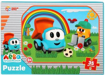 Пазл Умные игры Грузовичок Лева 4680107921086 (35 эл)