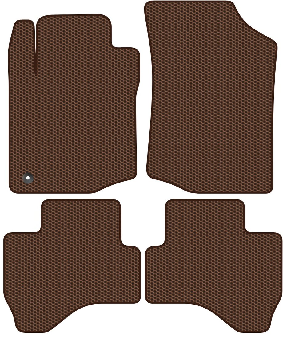 

Комплект ковриков для авто Alicosta Citroen C1 (хэтчбек 5 дв) 2008 - 2015 (коричневый, сота)